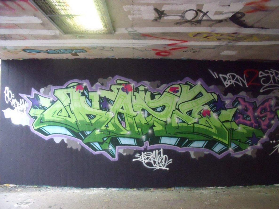 Graffiti Wall - Photo by DAZE95 - Wunstorf, Hannover, Fame (2012)