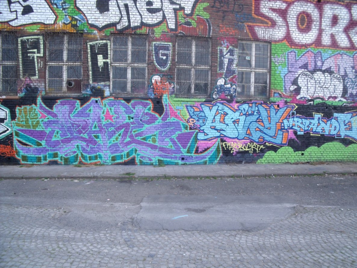 Graffiti Wall - Photo by DAZE95 - Münster, Hawerkamp, Fame (2014)