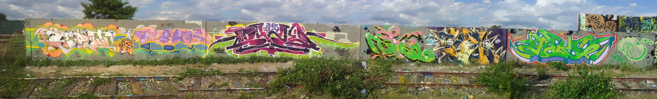 Graffiti Wall - Photo by DAZE95 - Hamburg, Fame, DAZE (2015)