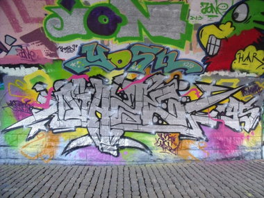 Graffiti Wall - Photo by DAZE95 - Rheine, Fame, DAZE (2013)