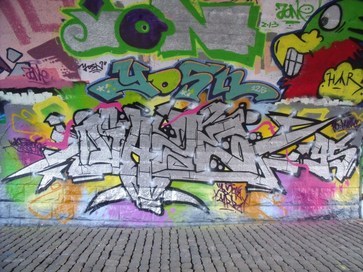Graffiti Wall - Photo by DAZE95 - Rheine, Fame, DAZE (2013)