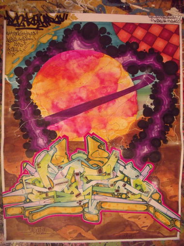 Graffiti Sketch - Photo by DAZE95 - Sketch, DAZE, 95 (2015)