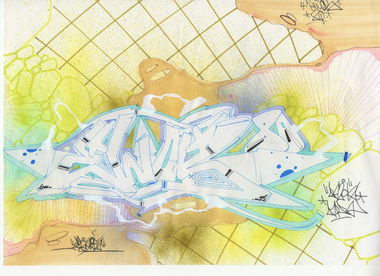 Graffiti Sketch - Photo by DAZE95 - Sketch, DAZE, 95 (2016)