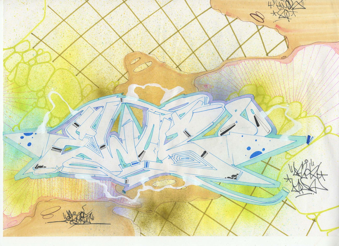 Graffiti Sketch - Photo by DAZE95 - Sketch, DAZE, 95 (2016)