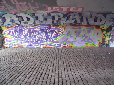 Graffiti Wall - Photo by DAZE95 - Rheine, Fame, DAZE (2014)