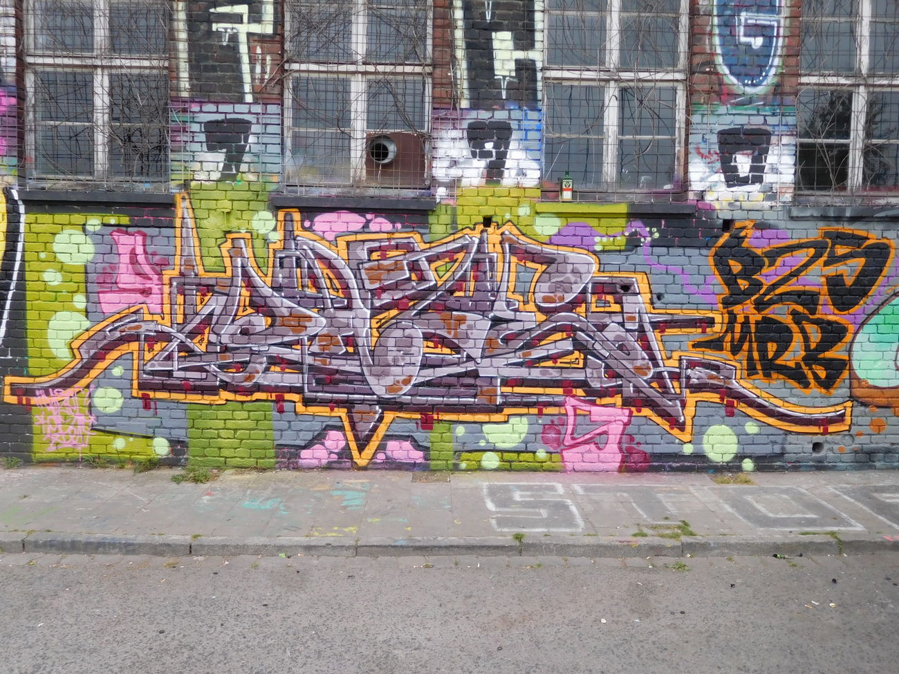 Graffiti Wall - Photo by DAZE95 - Münster, Hawerkamp, Hall (2017)