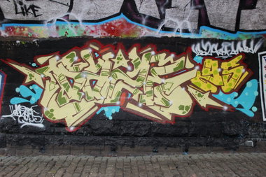 Graffiti Wall - Photo by DAZE95 - Rheine, Fame, DAZE (2013)