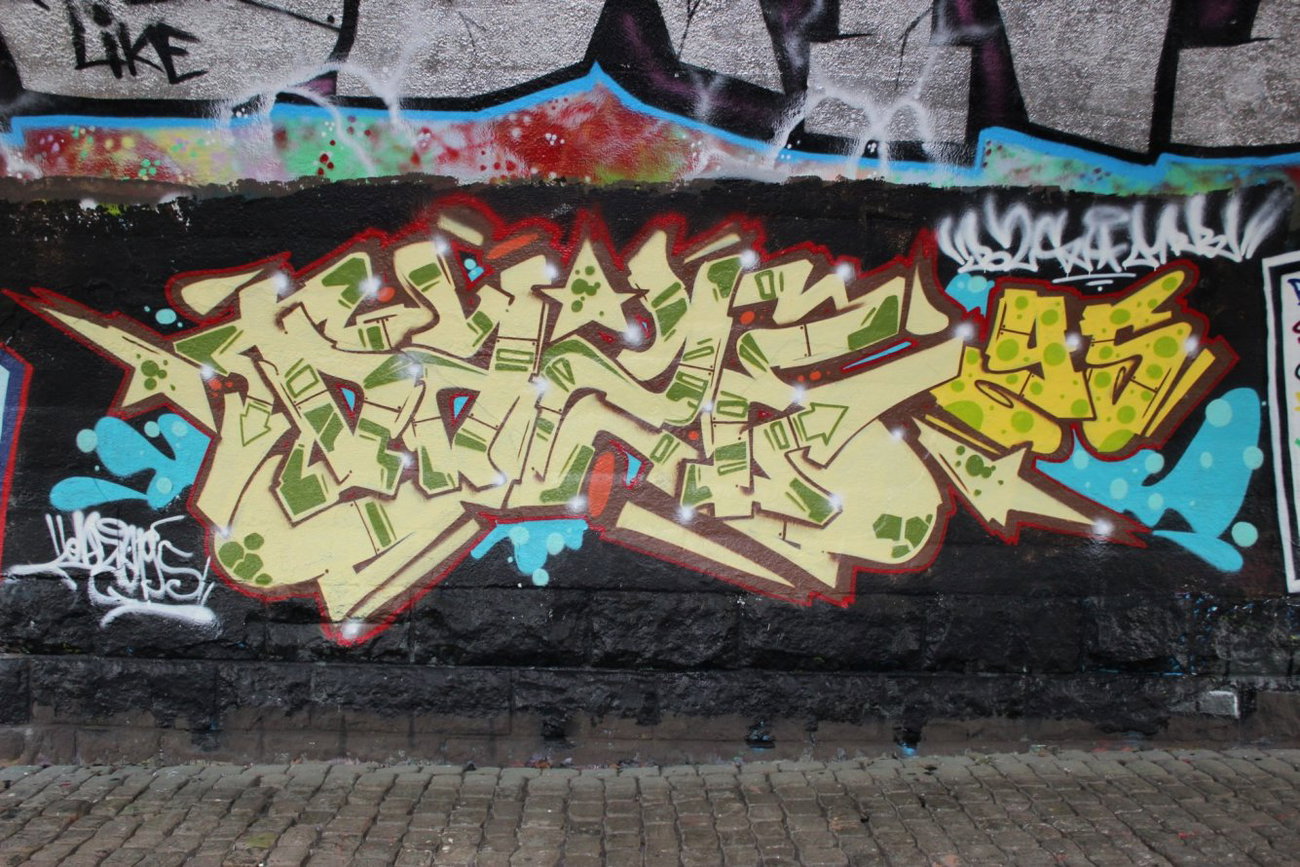 Graffiti Wall - Photo by DAZE95 - Rheine, Fame, DAZE (2013)