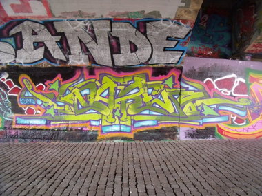 Graffiti Wall - Photo by DAZE95 - Rheine, Fame, DAZE (2015)