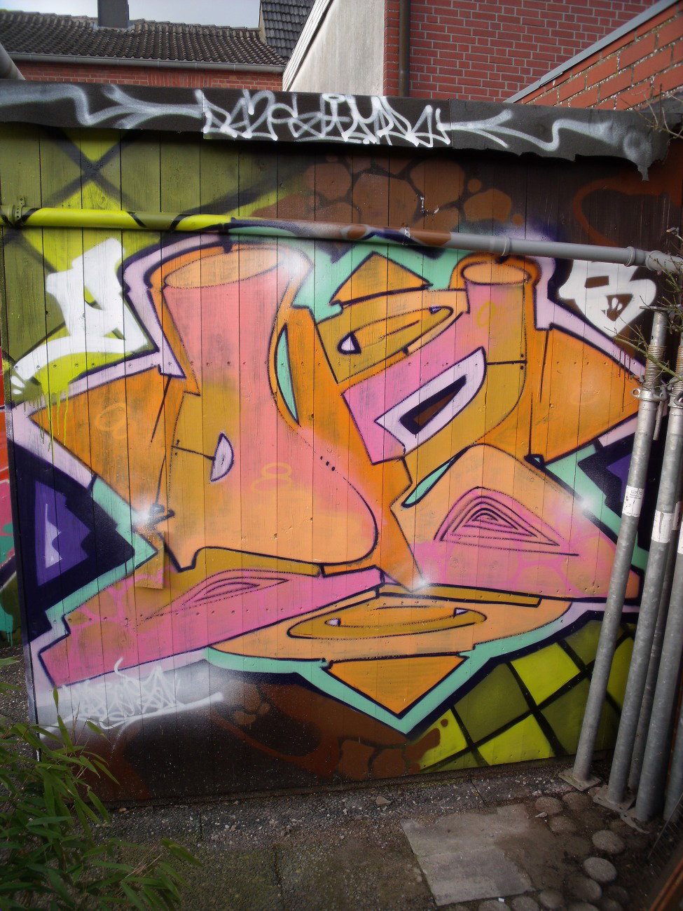 Graffiti Wall - Photo by DAZE95 - DAZE, 95, DAZE95.B2S (2016)