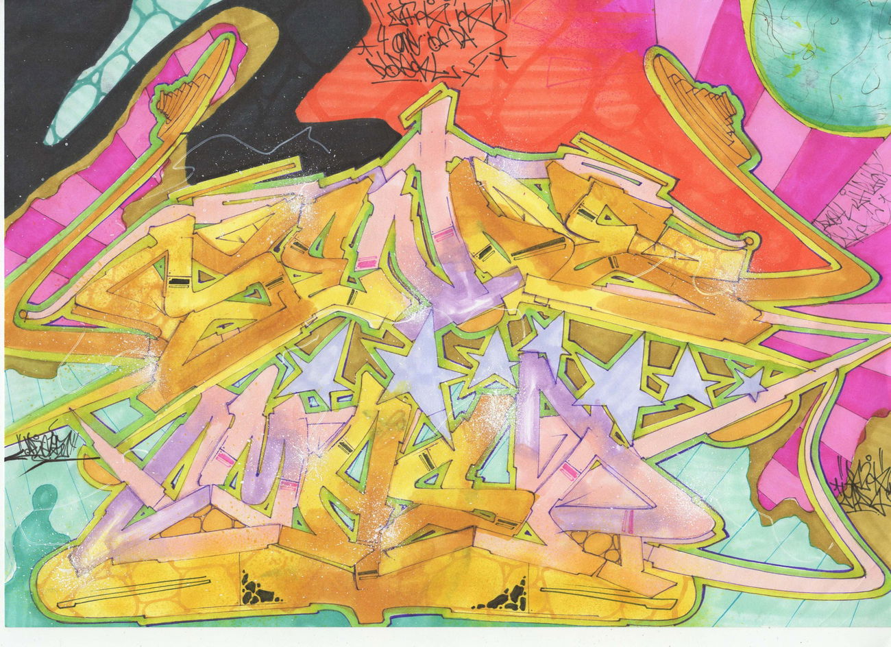 Graffiti Sketch - Photo by DAZE95 - Sketch, DAZE, 95 (2015)