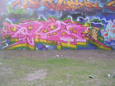 Graffiti Wall - Photo by DAZE95 - Oldenburg, Fame, DAZE (2015)