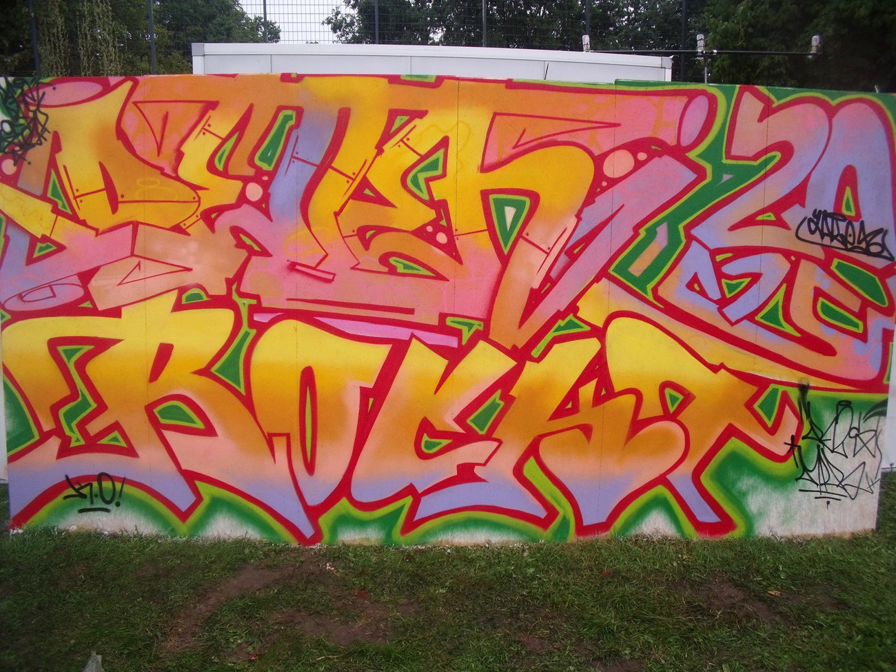 Graffiti Wall - Photo by DAZE95 - Emsdetten, Detten, Rockt (2015)