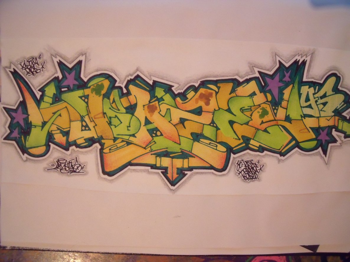 Graffiti Sketch - Photo by DAZE95 - Sketch, DAZE, 95 (2012)