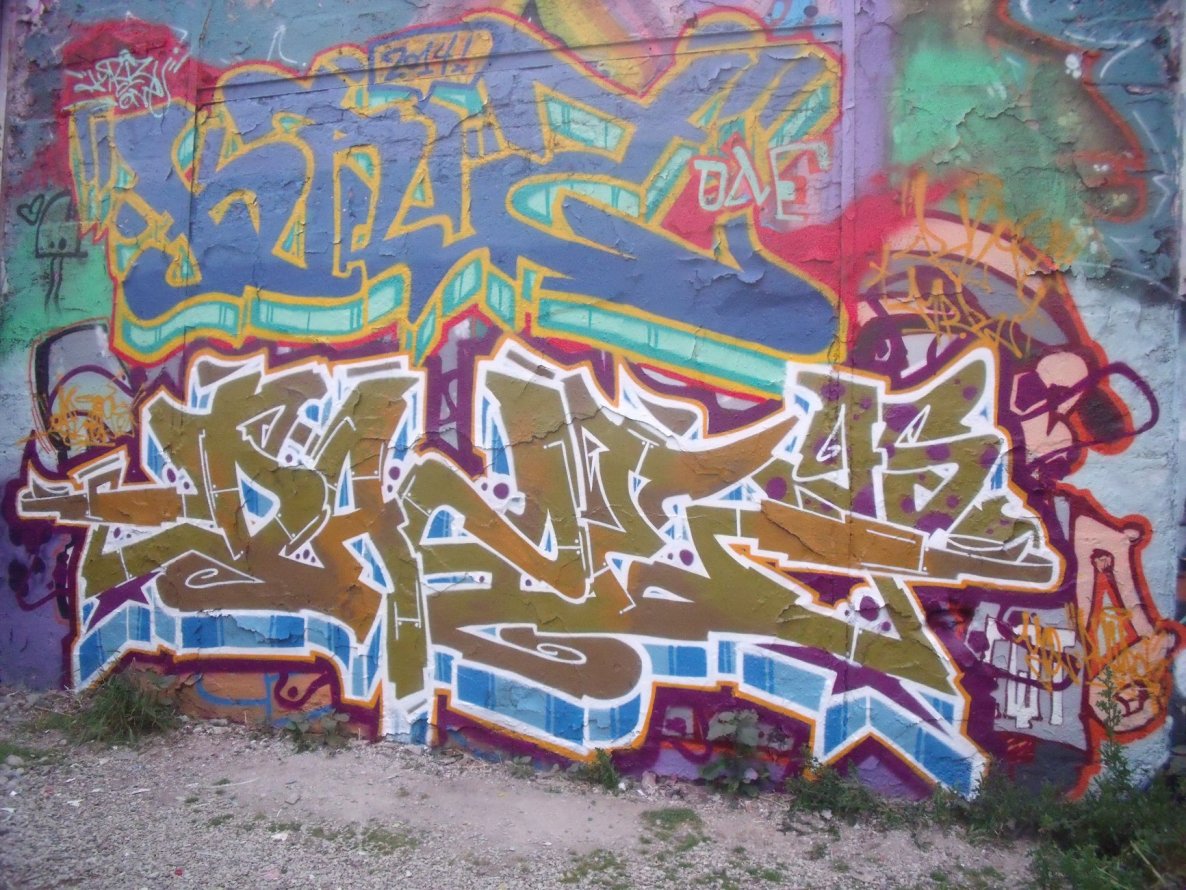 Graffiti Wall - Photo by DAZE95 - Münster, Hawerkamp, Fame (2014)