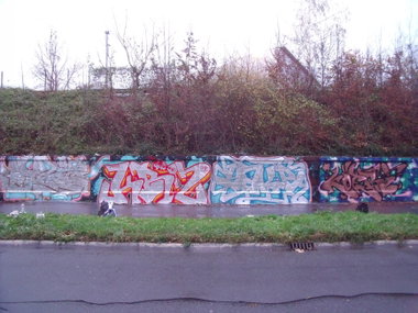 Graffiti Wall - Photo by DAZE95 - Münster, Titus, Outlet (2015)
