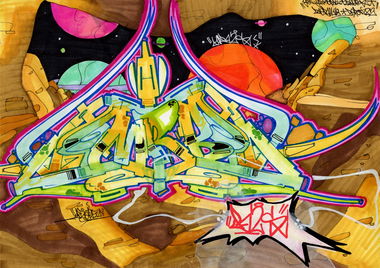 Graffiti Sketch - Photo by DAZE95 - Sketch, DAZE, 95