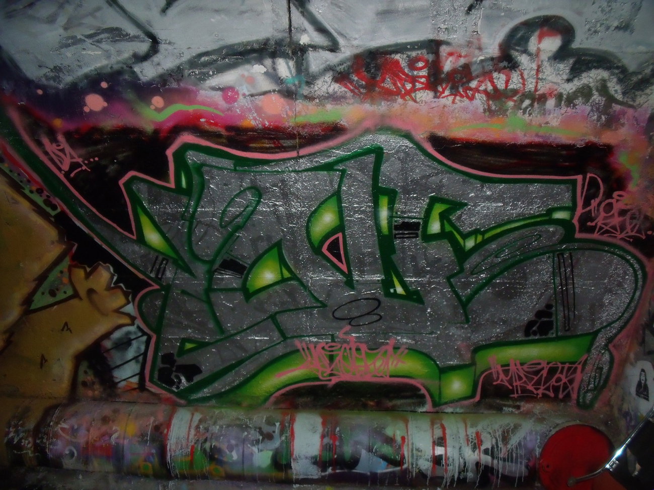 Graffiti Wall - Photo by DAZE95 - Münster, Hawerkamp, Fame (2015)