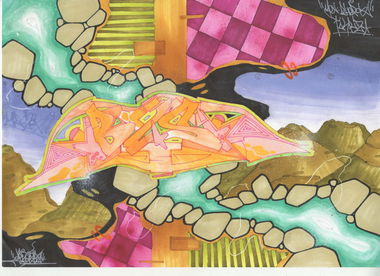 Graffiti Sketch - Photo by DAZE95 - Sketch, DAZE, 95 (2016)