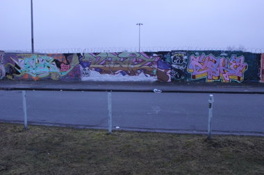 Graffiti Wall - Photo by DAZE95 - Münster, Hawerkamp, Fame (2016)