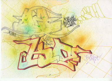 Graffiti Sketch - Photo by DAZE95 - Sketch, DAZE, 95 (2016)