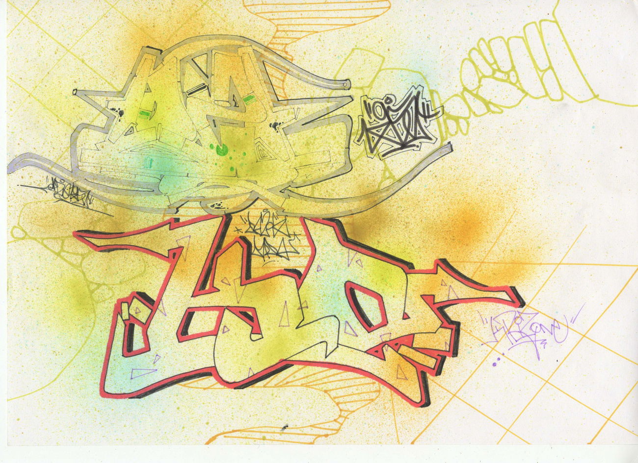 Graffiti Sketch - Photo by DAZE95 - Sketch, DAZE, 95 (2016)