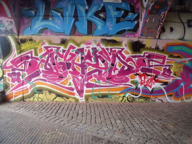 Graffiti Wall - Photo by DAZE95 - Rheine, Fame, DAZE (2015)