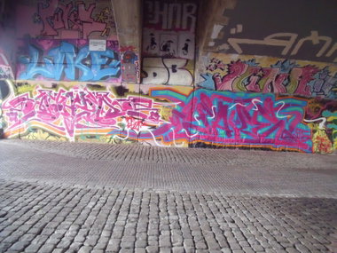 Graffiti Wall - Photo by DAZE95 - Rheine, Fame, DAZE (2015)