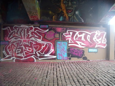 Graffiti Wall - Photo by DAZE95 - Rheine, Fame, DAZE (2015)