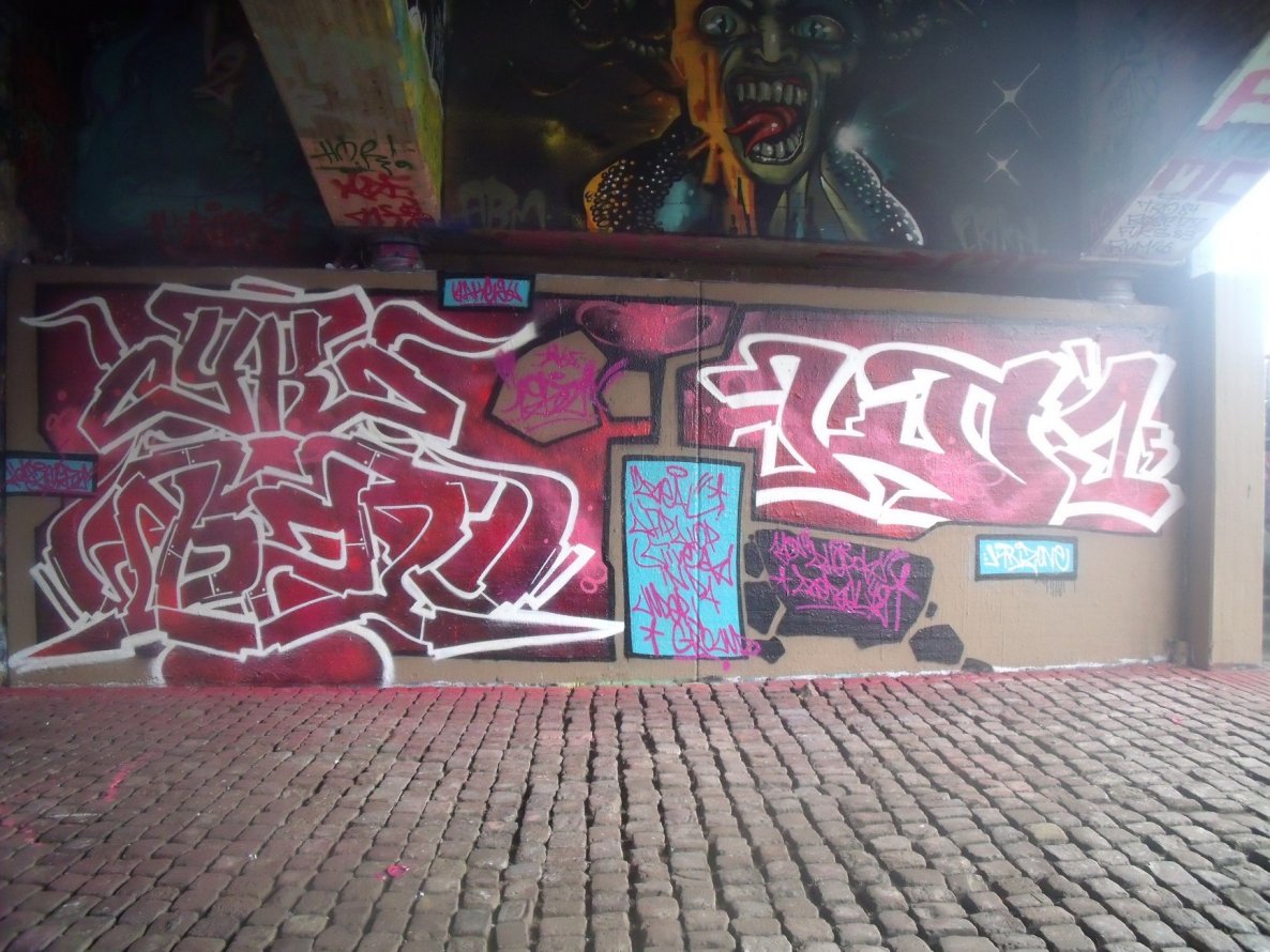 Graffiti Wall - Photo by DAZE95 - Rheine, Fame, DAZE (2015)