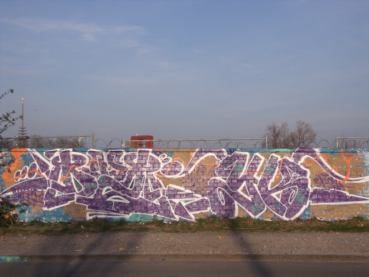Graffiti Wall - Photo by DAZE95 - Münster, Fame, Hawerkamp (2015)