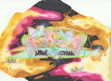 Graffiti Sketch - Photo by DAZE95 - Sketch, DAZE, 95 (2016)