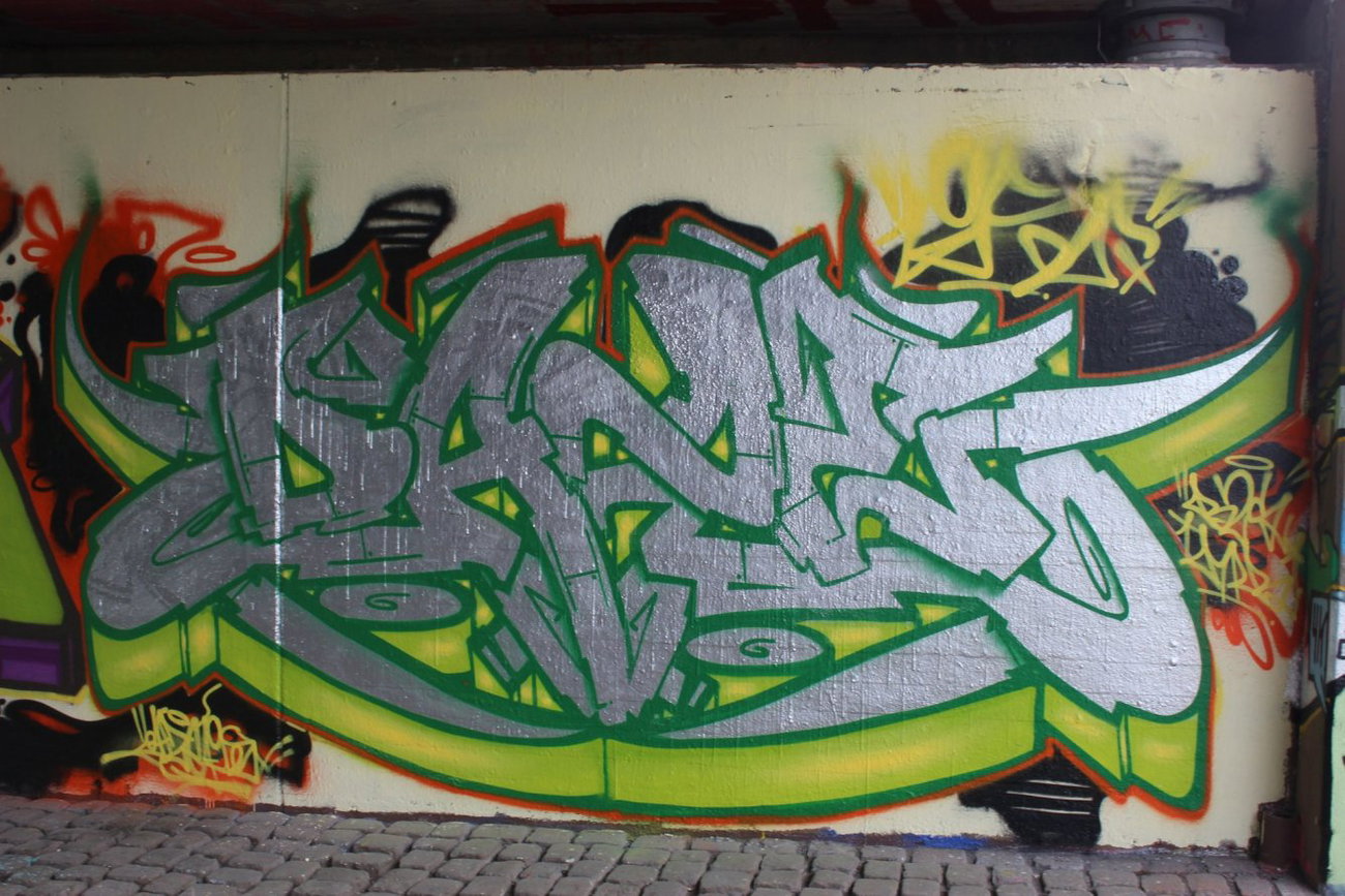 Graffiti Wall - Photo by DAZE95 - Rheine, Fame, DAZE (2014)