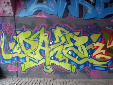 Graffiti Wall - Photo by DAZE95 - Rheine, Fame, DAZE (2014)