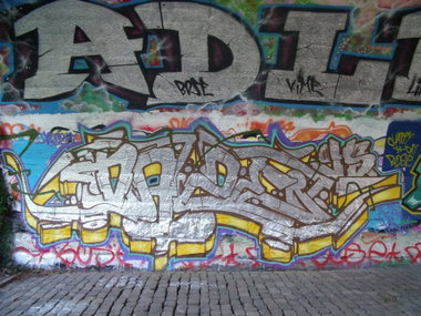 Graffiti Wall - Photo by DAZE95 - Rheine, Fame, DAZE (2014)