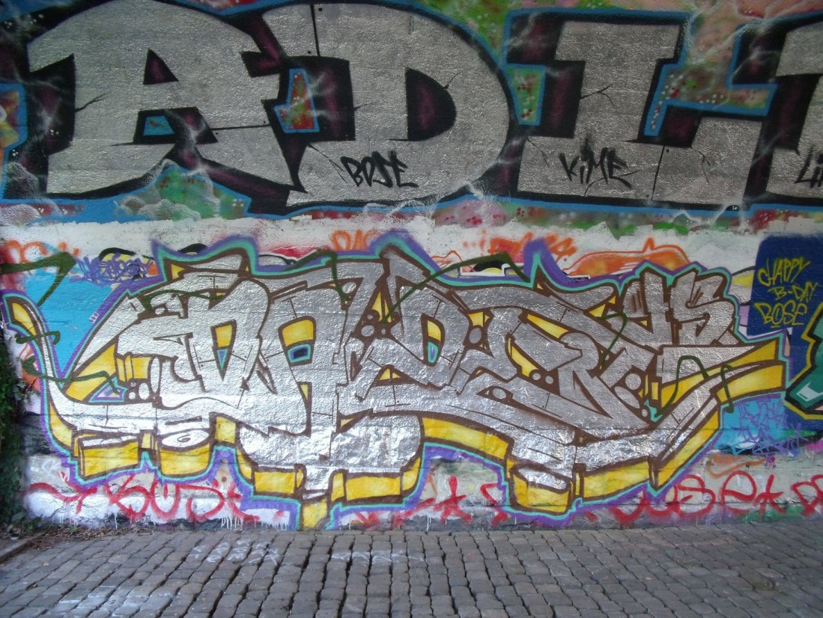 Graffiti Wall - Photo by DAZE95 - Rheine, Fame, DAZE (2014)