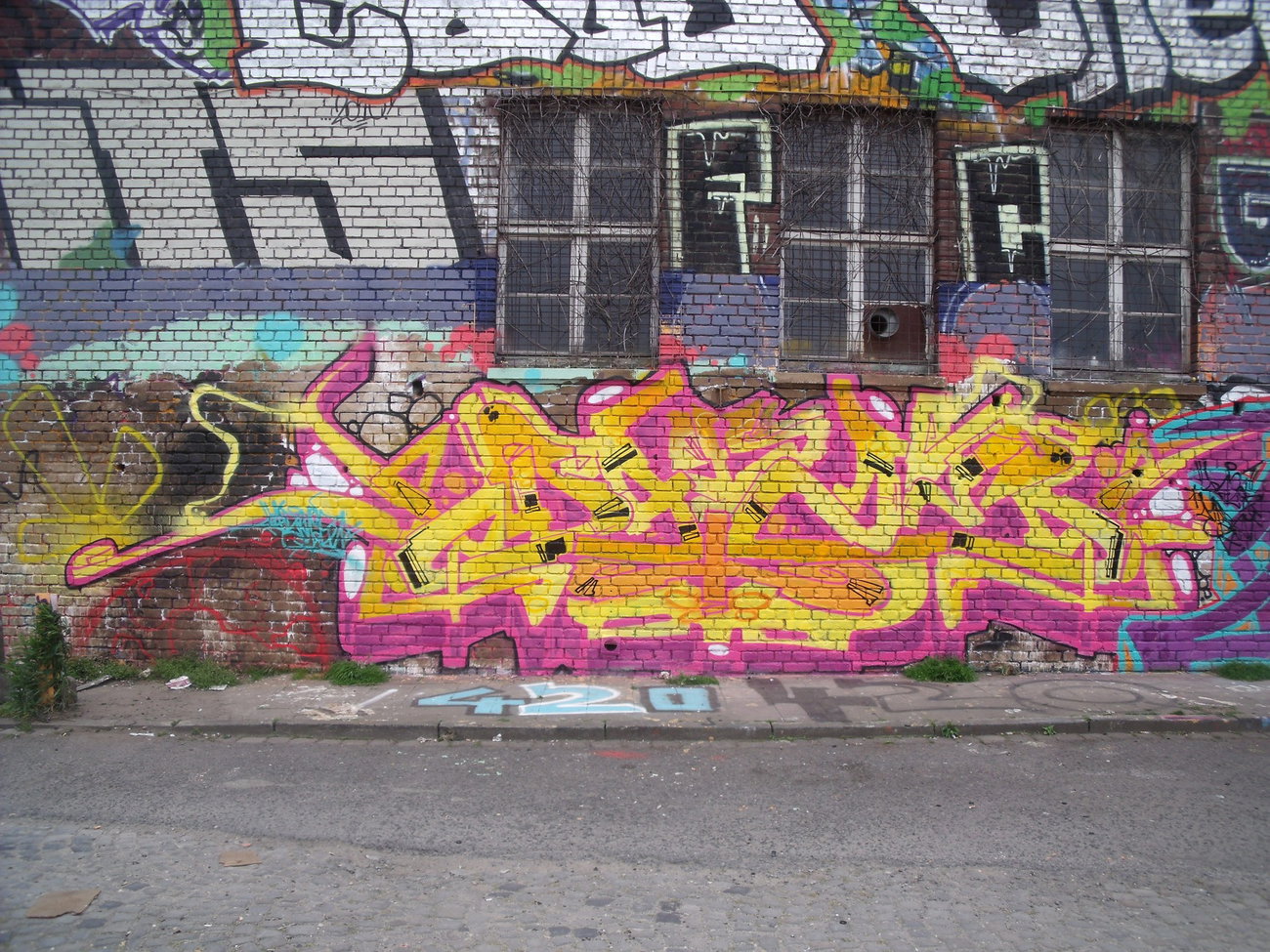 Graffiti Wall - Photo by DAZE95 - Münster, Hawerkamp, DAZE (2015)