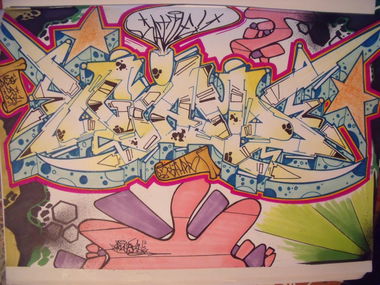 Graffiti Sketch - Photo by DAZE95 - Sketch, DAZE, 95 (2013)