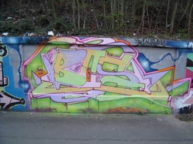 Graffiti Wall - Photo by DAZE95 - Münster, Titus, Outlet (2016)