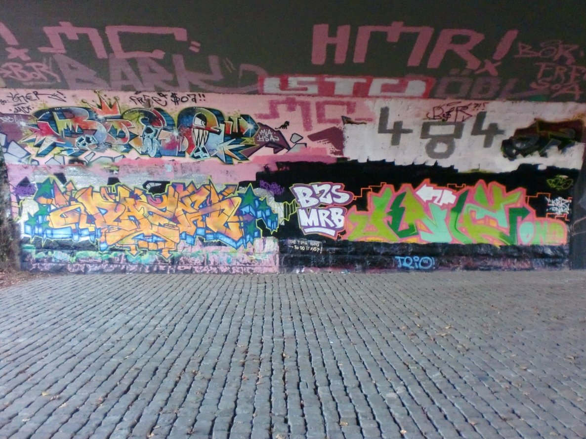 Graffiti Wall - Photo by DAZE95 - Rheine, Fame, DAZE (2012)
