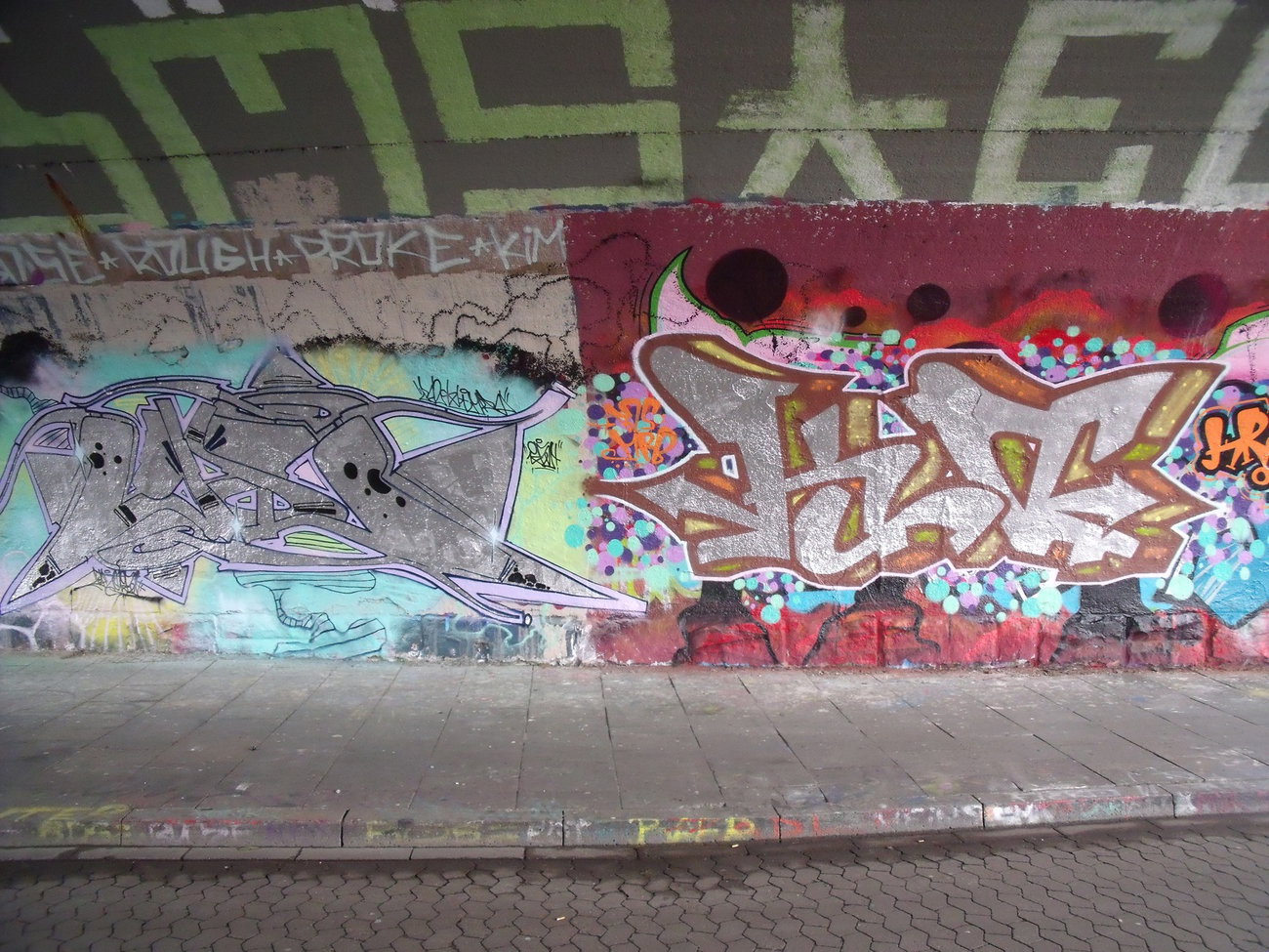 Graffiti Wall - Photo by DAZE95 - Rheine, Fame, DAZE (2016)
