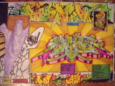 Graffiti Sketch - Photo by DAZE95 - Sketch, DAZE, 95 (2013)