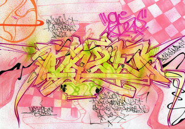 Graffiti Sketch - Photo by DAZE95 - Sketch, DAZE, 95 (2015)