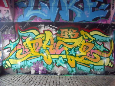 Graffiti Wall - Photo by DAZE95 - Rheine, Fame, DAZE (2014)