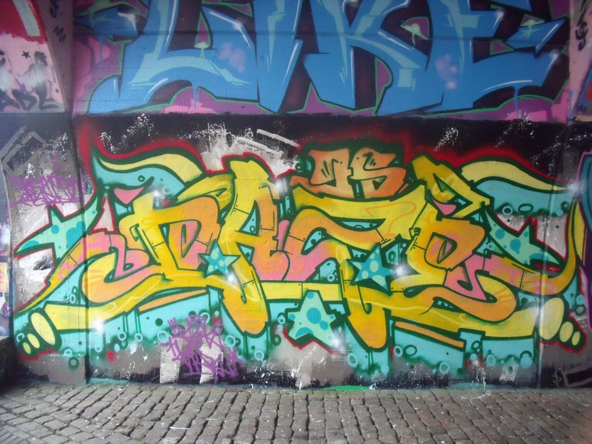 Graffiti Wall - Photo by DAZE95 - Rheine, Fame, DAZE (2014)