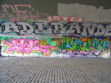 Graffiti Wall - Photo by DAZE95 - Rheine, Fame, DAZE (2014)