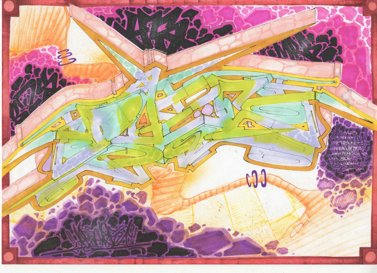 Graffiti Sketch - Photo by DAZE95 - Sketch, DAZE, 95 (2015)