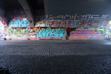 Graffiti Wall - Photo by DAZE95 - Rheine, Fame, DAZE (2015)