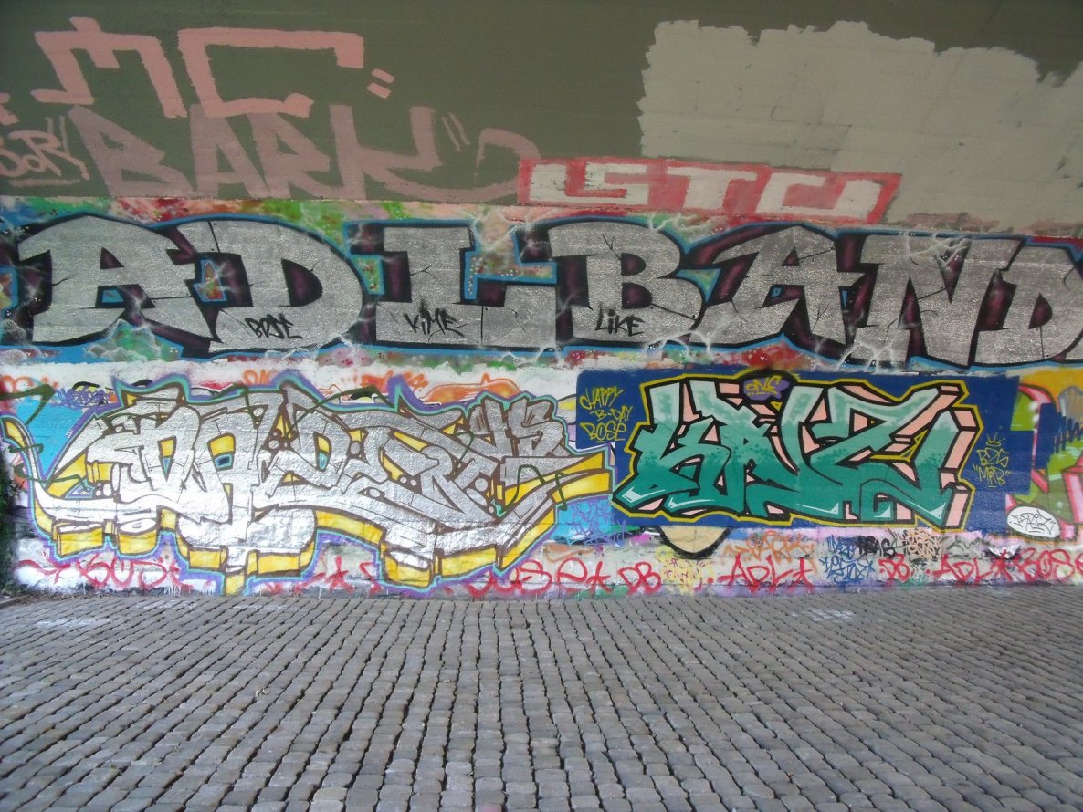 Graffiti Wall - Photo by DAZE95 - Rheine, Fame, DAZE (2014)