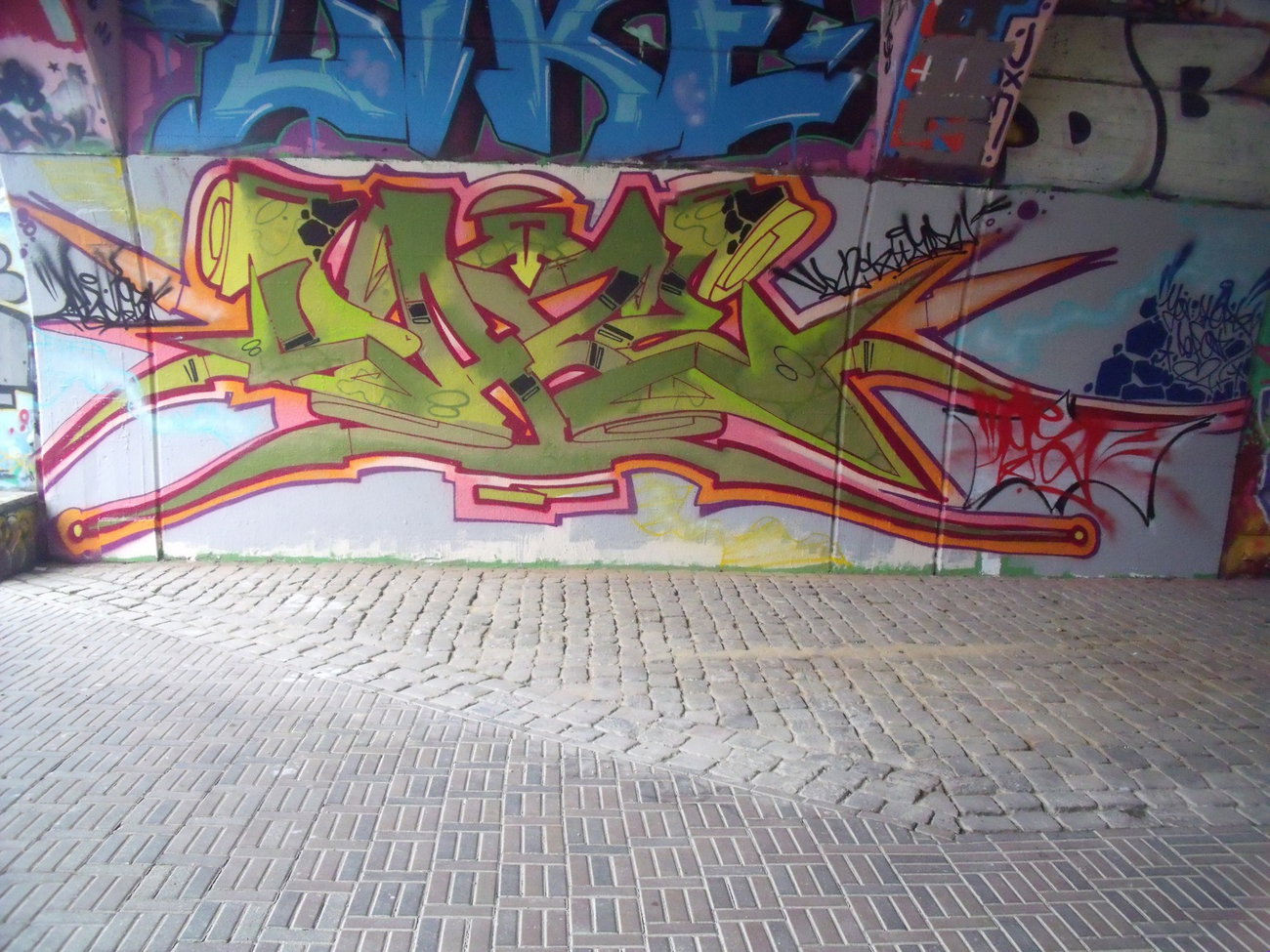 Graffiti Wall - Photo by DAZE95 - Rheine, Fame, DAZE (2015)